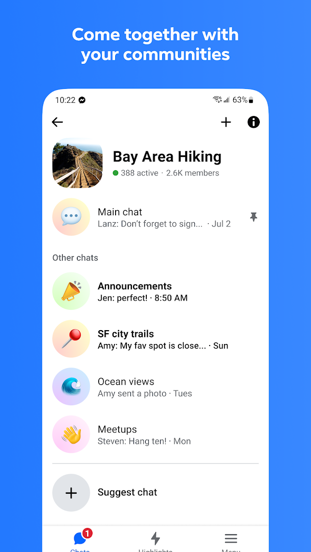 Messenger screenshot 5