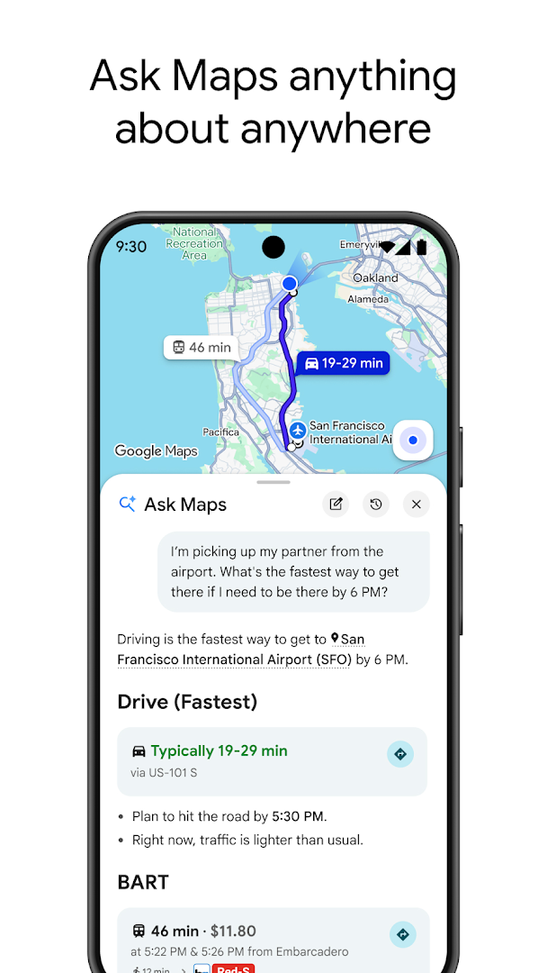 Google Maps screenshot 1