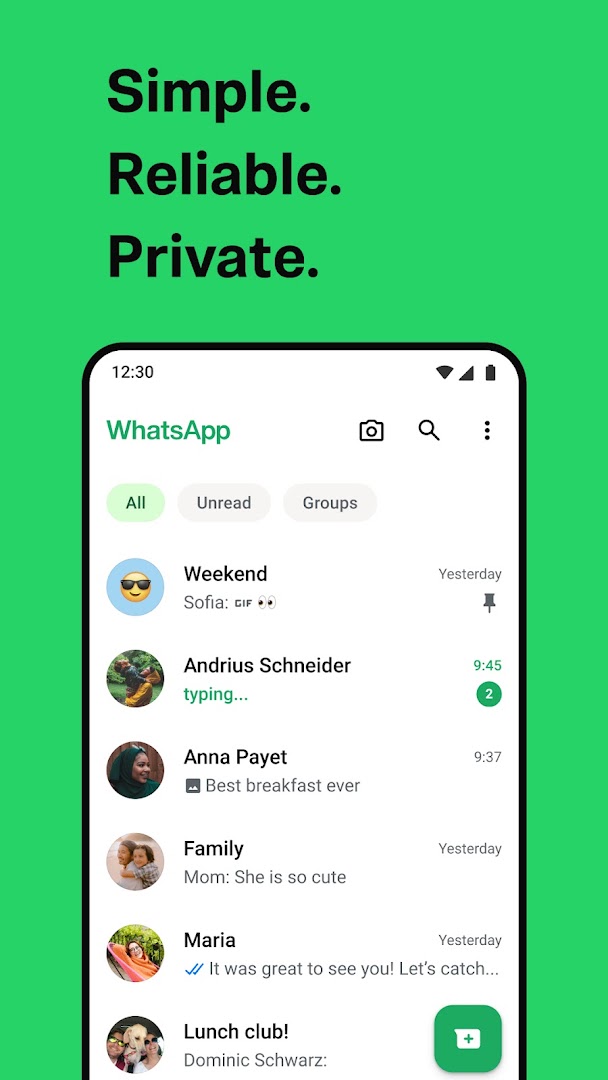 WhatsApp Messenger screenshot 1