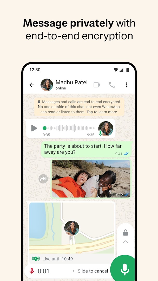 WhatsApp Messenger screenshot 2