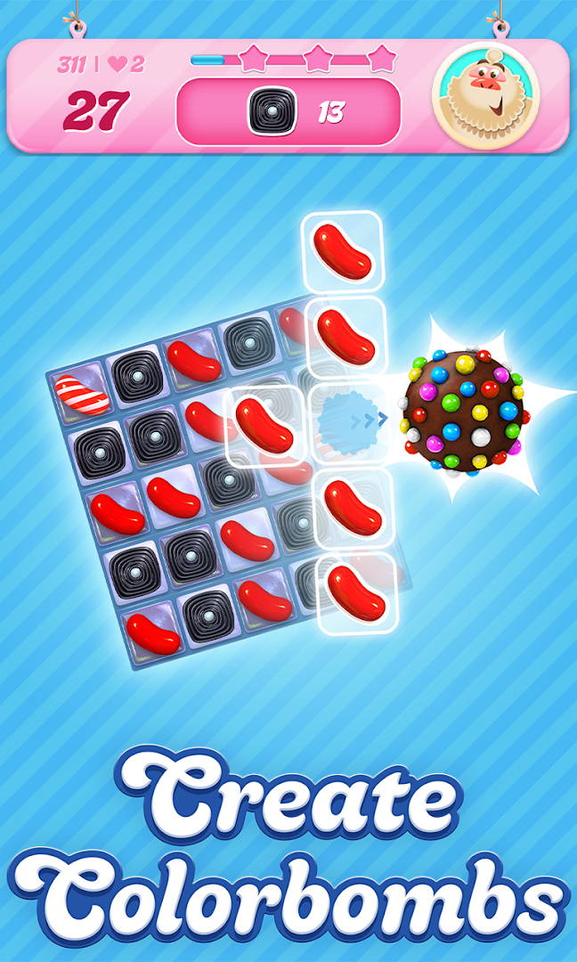 Candy Crush Saga screenshot 1